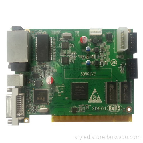 full color led display use ts901 sending card from Linsn